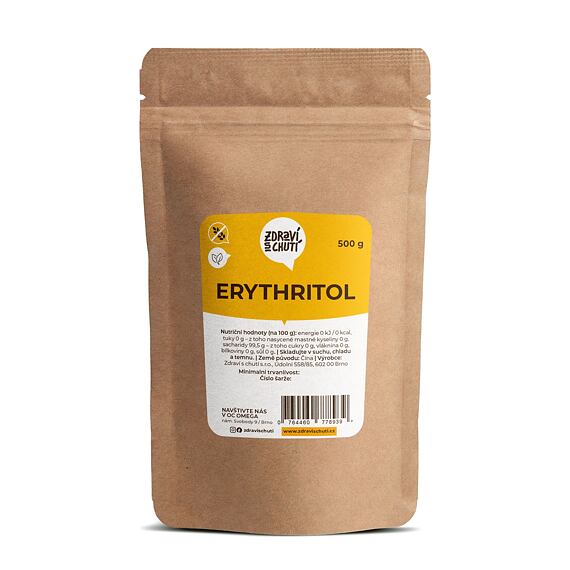 Erythritol 500 g Zdraví s chutí